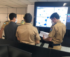 Secretário da Segurança Pública faz visita técnica em unidades da PM e Corpo de Bombeiros em Londrina