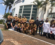 Secretário da Segurança Pública faz visita técnica em unidades da PM e Corpo de Bombeiros em Londrina