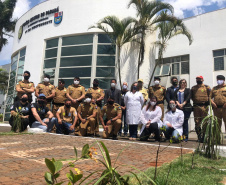 Secretário da Segurança Pública faz visita técnica em unidades da PM e Corpo de Bombeiros em Londrina