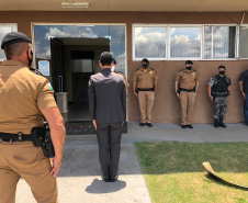 Secretário da Segurança Pública faz visita técnica em unidades da PM e Corpo de Bombeiros em Londrina