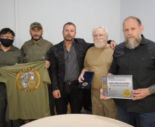  Polícia Civil homenageia fundador do grupo Tigre