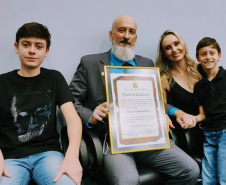 Delegado recebe título de Cidadão Honorário na cidade de Ponta Grossa