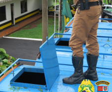 Operações com Cães do BPFron apreende mais de 2,5 toneladas de maconha em Santa Helena (PR)