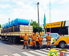 Operações com Cães do BPFron apreende mais de 2,5 toneladas de maconha em Santa Helena (PR)