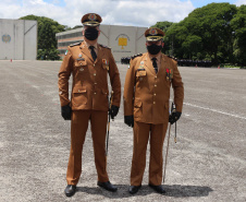 Durante solenidade, a Academia Policial Militar do Guatupê recebe novo Comandante em São José dos Pinhais, na RMC