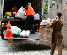 Mais de 1,5 mil brinquedos arrecadados pela Segurança Pública são entregues ao projeto Natal Voluntário