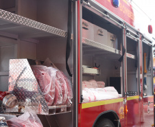 Caminhão moderno é entregue ao Corpo de Bombeiros de Matinhos, no litoral do Paraná