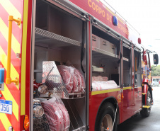 Caminhão moderno é entregue ao Corpo de Bombeiros de Matinhos, no litoral do Paraná