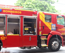 Caminhão moderno é entregue ao Corpo de Bombeiros de Matinhos, no litoral do Paraná