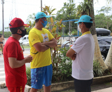 Litoral do PR recebe visita do coordenador Estadual do Verão Consciente no segundo domingo de operação