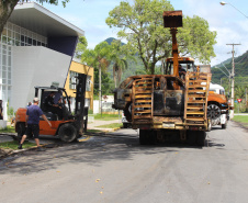 Em quatro dias, Segurança Pública retira cerca de 350 veículos de pátios de delegacias do litoral