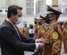 Governador participa da solenidade de troca de comando do Corpo de Bombeiros