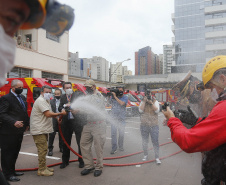 Governador participa da solenidade de troca de comando do Corpo de Bombeiros