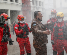 Governador participa da solenidade de troca de comando do Corpo de Bombeiros