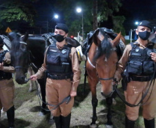 9º Batalhão mobiliza quase 100 policiais para reforçar policiamento em Paranaguá com a operação Subárea IV