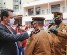 Governador participa da solenidade de troca de comando do Corpo de Bombeiros