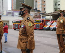 Governador participa da solenidade de troca de comando do Corpo de Bombeiros