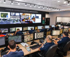 Novo centro de controle em Curitiba contribui com monitoramento do Estado
