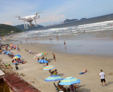 Polícia Civil utiliza drones para monitoramento durante Verão Consciente 