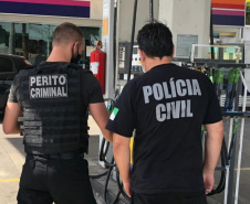 Polícia Civil e Polícia Científica fiscalizam postos de combustíveis da Capital