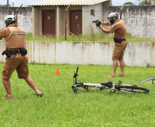 Policiais militares passam por capacitação de ciclopatrulhamento no Litoral