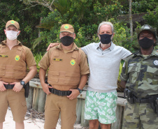 Comerciantes e turistas aprovam policiamento preventivo na Ilha do Mel