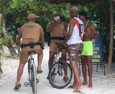 Comerciantes e turistas aprovam policiamento preventivo na Ilha do Mel
