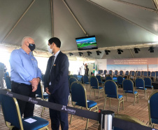Secretário da Segurança participa de evento com Presidente da República e Governador do Paraná, em Foz do Iguaçu 