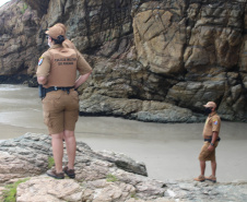 Comerciantes e turistas aprovam policiamento preventivo na Ilha do Mel