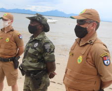 Comerciantes e turistas aprovam policiamento preventivo na Ilha do Mel