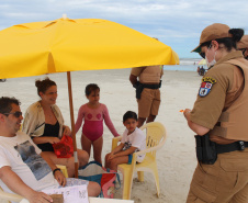 Comerciantes e turistas aprovam policiamento preventivo na Ilha do Mel