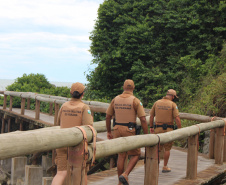 Comerciantes e turistas aprovam policiamento preventivo na Ilha do Mel