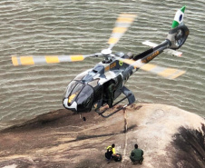 Batalhão da PM de Operações Aéreas realiza 100 missões e 45 dias da temporada