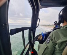 Polícia Civil realiza operações aéreas durante o Verão Consciente