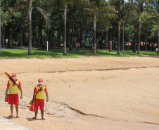 PM e Bombeiros atuam nas prainhas de água doce da Costa Oeste