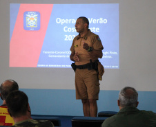 PM faz reunião de avaliação do Verão Consciente em Pontal do Paraná (PR)