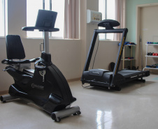 Hospital da Polícia Militar (HPM) recebe equipamentos para fisioterapia doados pela AMAI em Curitiba (PR)
