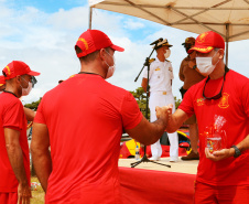 Corpo de Bombeiros forma nova turma de guarda-vidas militares