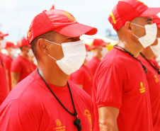 Corpo de Bombeiros forma nova turma de guarda-vidas militares