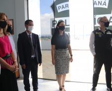 Ministro da Justiça e Segurança visita Delegacia da Mulher e do Adolescente em São José dos Pinhais, na RMC