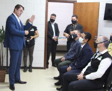 Ministro da Justiça visita Casa de Custódia de São José dos Pinhais