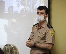 Segurança Pública do PR apresenta resultados e projetos ao ministro André Mendonça durante reunião em São José dos Pinhais (PR)