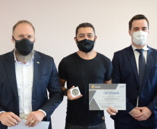 Polícia Civil do Parná entrega prêmio para vencedores de concurso de fotografia