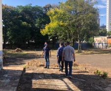 Coronel Marinho participa de reuniões e visita obras em andamento em Foz