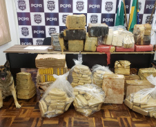 No Paraná, polícias apreendem 145 toneladas a mais de drogas em 2020