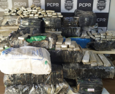 No Paraná, polícias apreendem 145 toneladas a mais de drogas em 2020