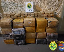 No Paraná, polícias apreendem 145 toneladas a mais de drogas em 2020