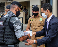 Esquadrão Antibombas recebe novos trajes de R$ 1,2 milhão para atendimentos de ocorrências