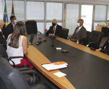 Visita do ministro do STM