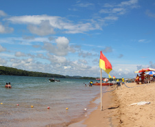 Turistas aprovam fiscalização e segurança da PM e Corpo de Bombeiros nas praias de água doce da Costa Noroeste